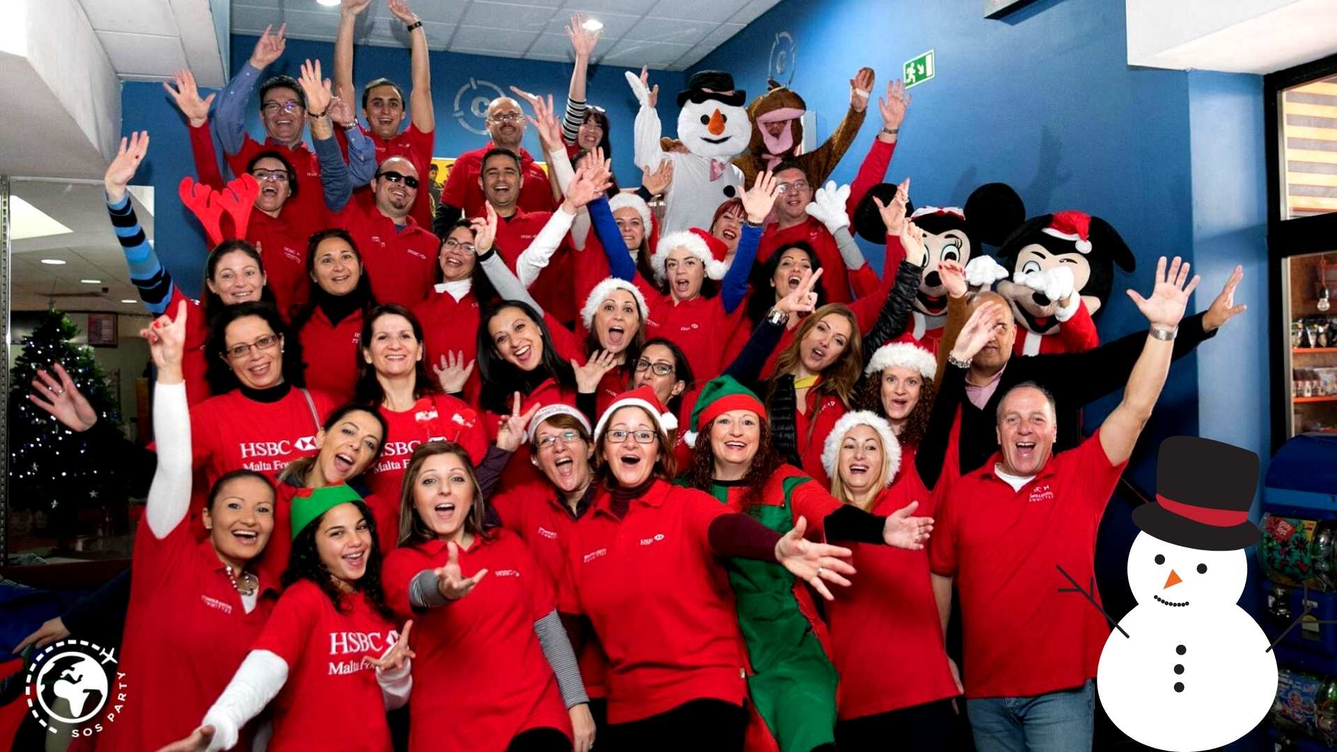 Corporate festive celebration and workplace engagement experience
