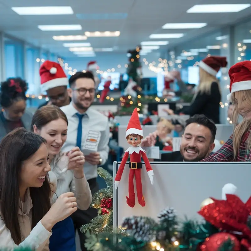 Corporate festive celebration and workplace engagement experience