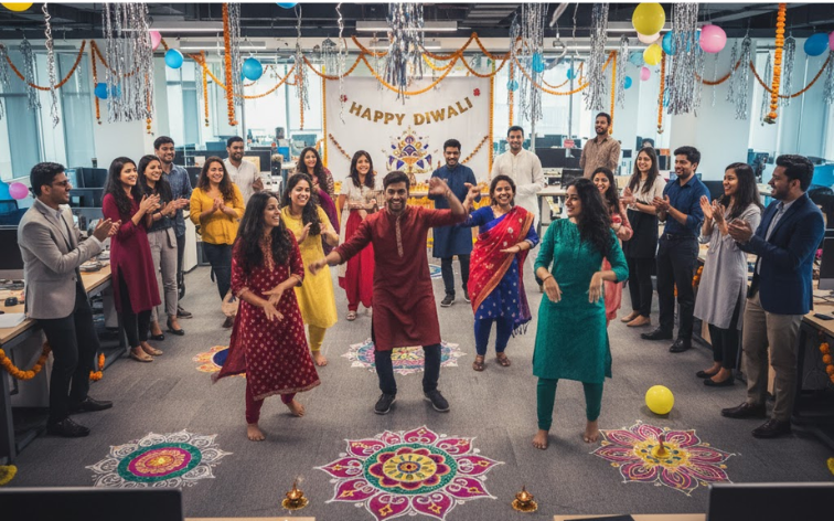 Office campus & offsite Diwali celebrations