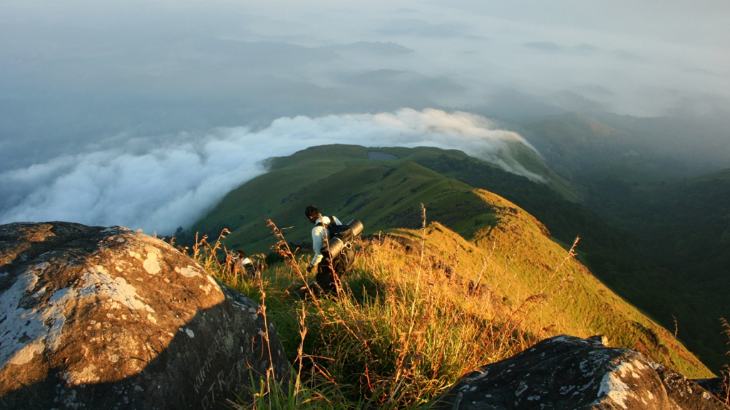 Corporate offsite in Wayanad — Neelimala Viewpoint and misty Western Ghats near Bangalore