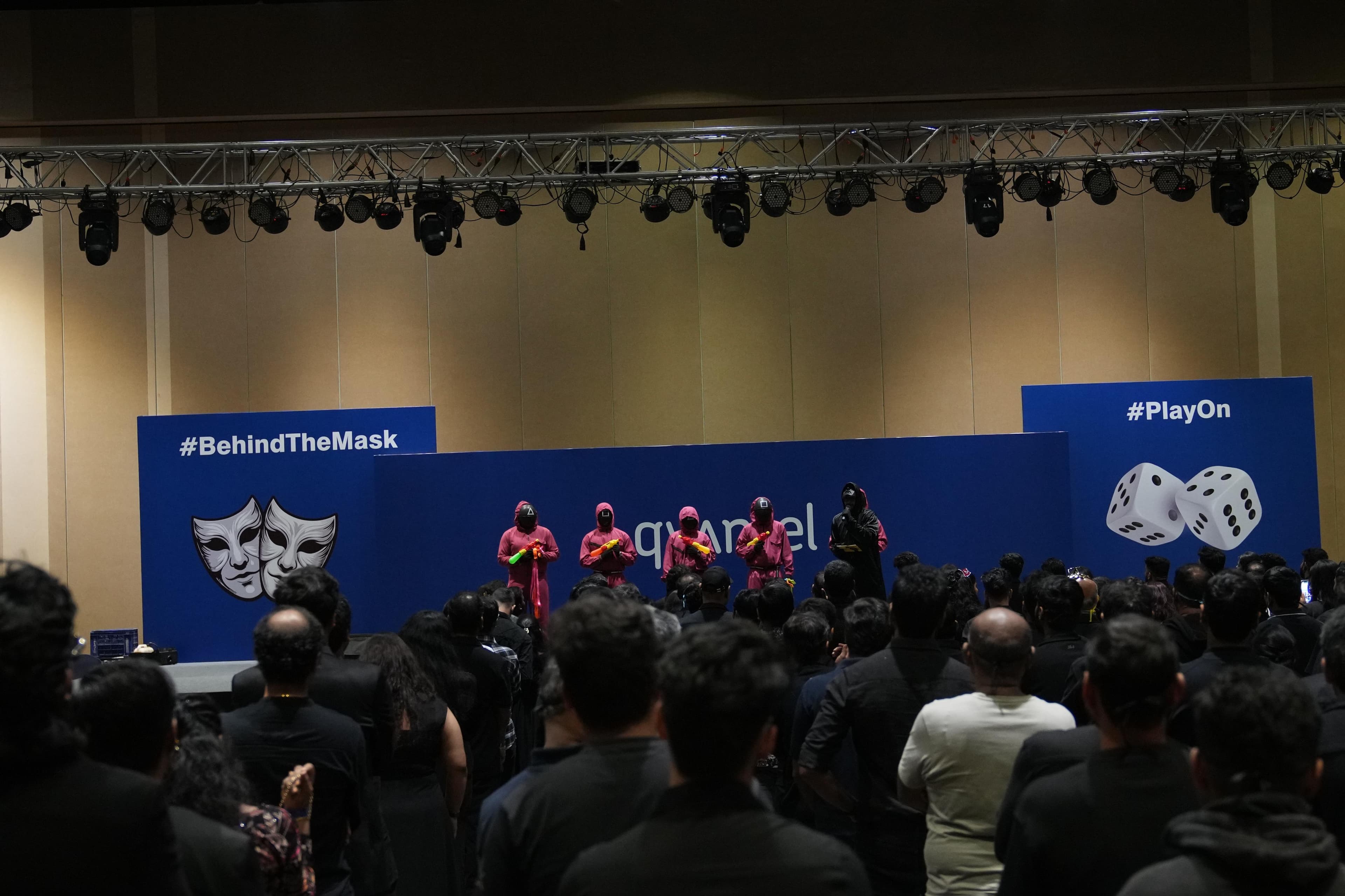 Corporate offsite gallery moment