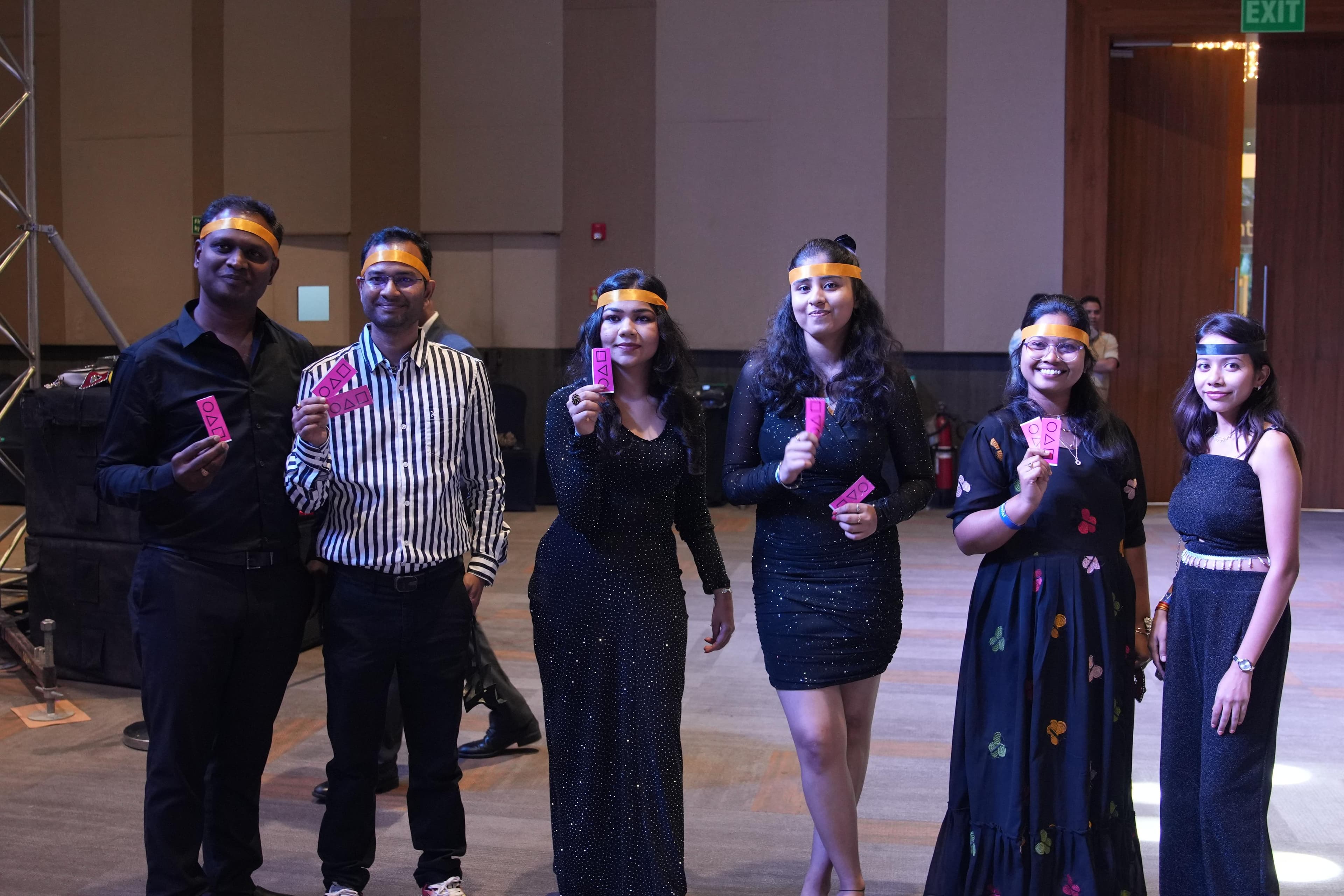 Corporate offsite gallery moment