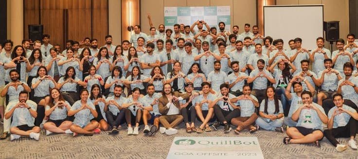 Corporate offsite gallery moment