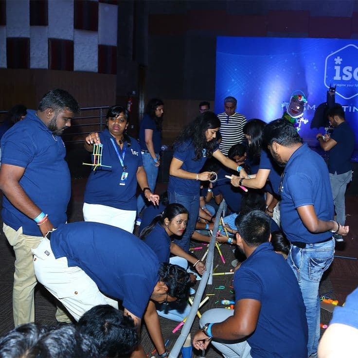 Corporate offsite gallery moment