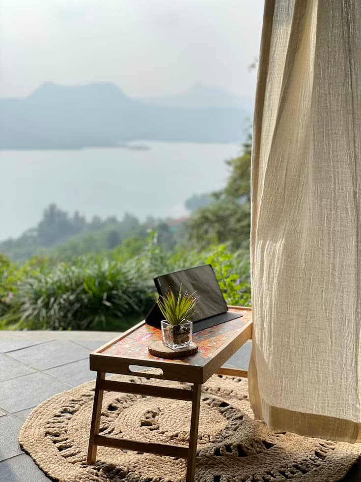 Pawna Lake region — corporate offsite near Pune