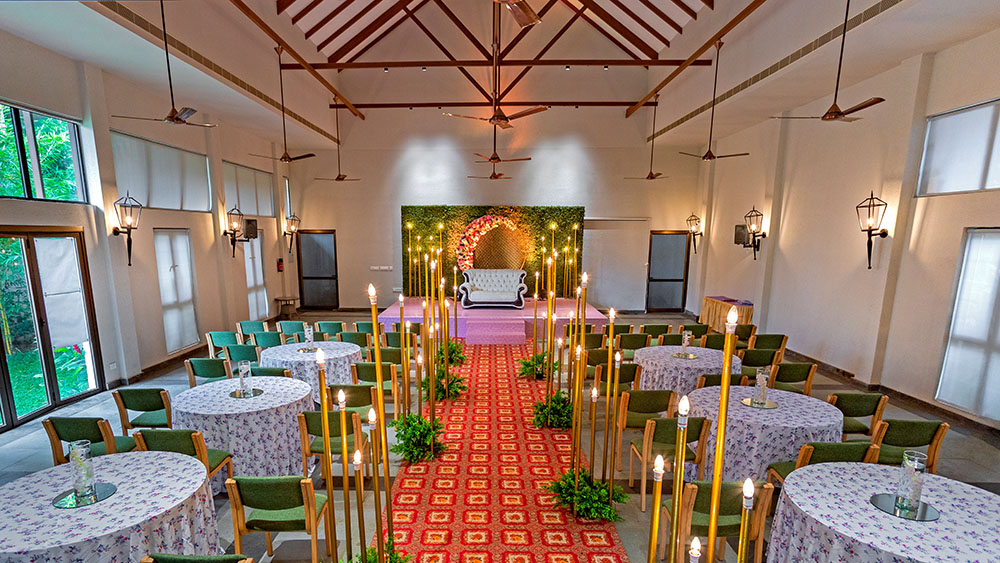 Conference spaces & strategy venues — corporate offsite Wayanad