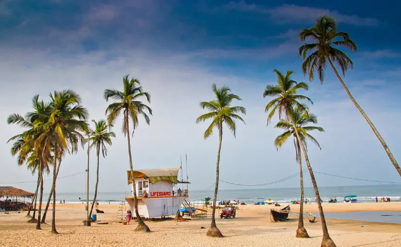 Varkala cliff and beach coastline — beachside networking and sunset sessions for corporate leadership teams