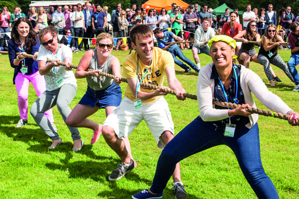 Corporate festive celebration and workplace engagement experience