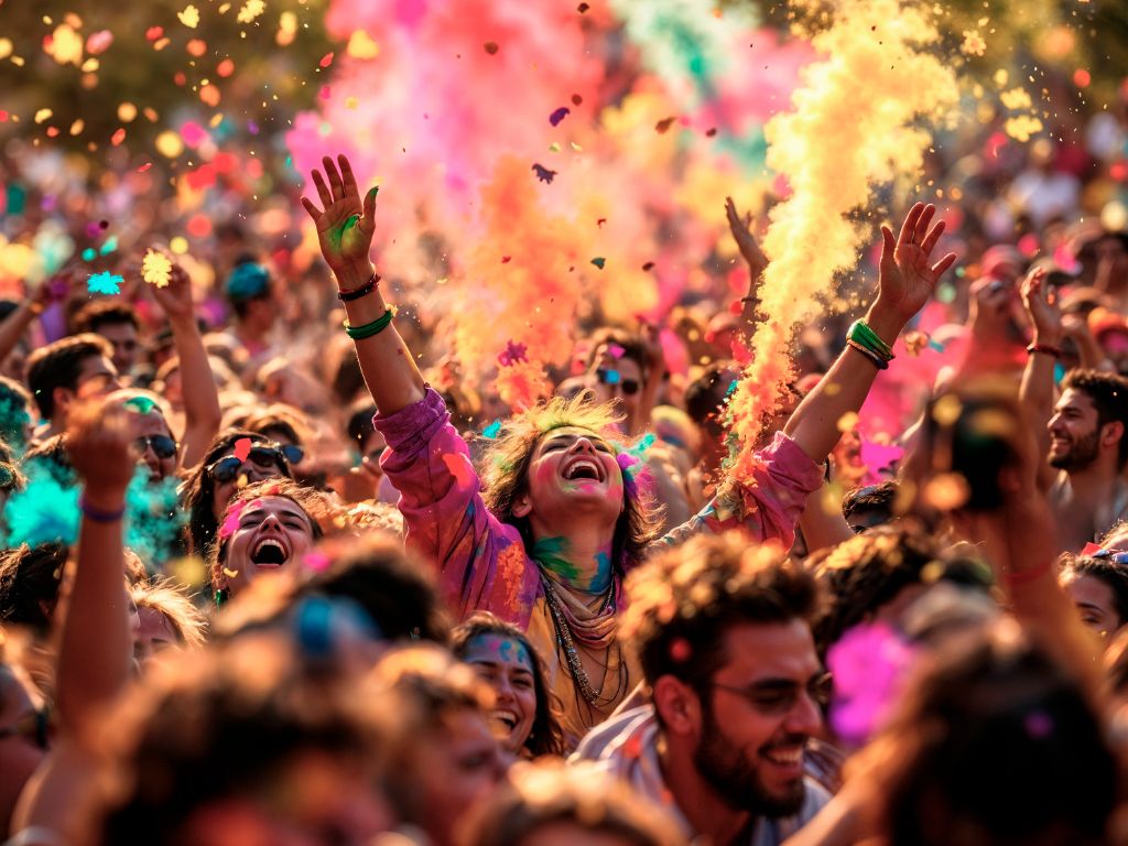 Corporate festive celebration and workplace engagement experience